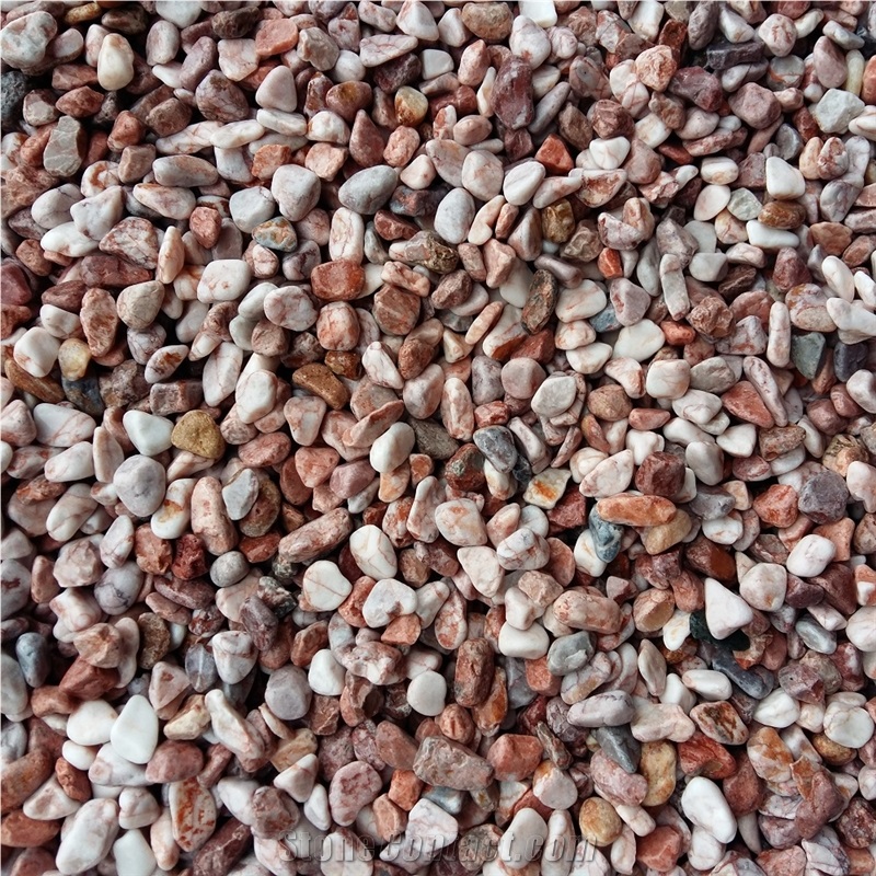 Natural Pink Pebbles for Landscaping Stone