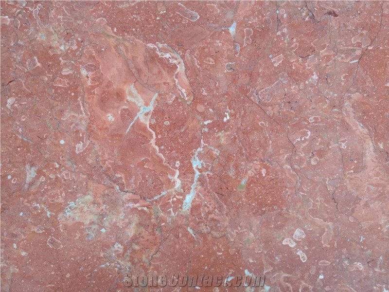 Cheap Natural Langdok Red Marble Tile Slab