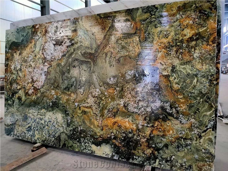 Multicolor Shangri-La Granite Big Slab Tiles