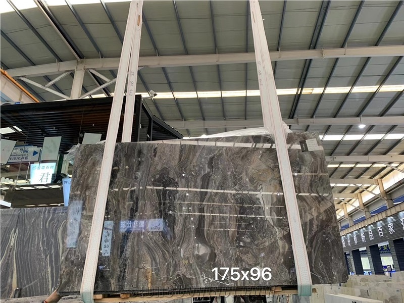 Venice Brown Marble Big Slab for Wall Cladding