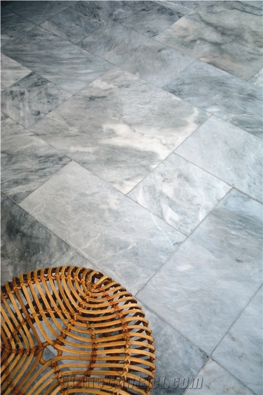 Afyon Grey, Afyon White Marble Tiles