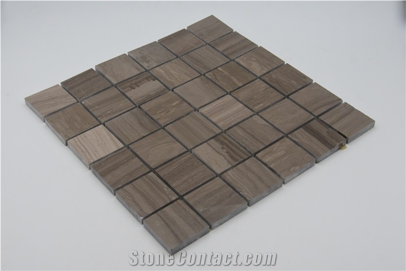 China Wood Marble Mosaic Tile