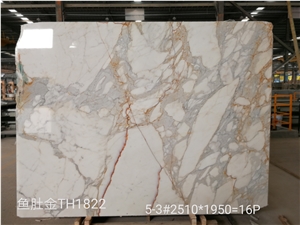 Calacatta Gold Marble Slabs Carrara Gloden White