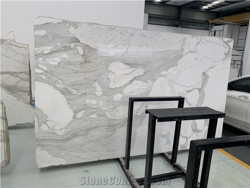 Top Quality Calacatta Gold Extra Marble Grey Vein