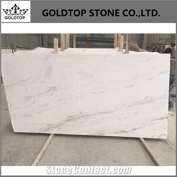 Honed Cheap Jazz White Natural Marble Slabs