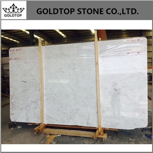 Honed Cheap Jazz White Natural Marble Slabs