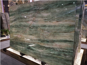 Natural Green Quartzite Slabs &Tiles Wall or Floor