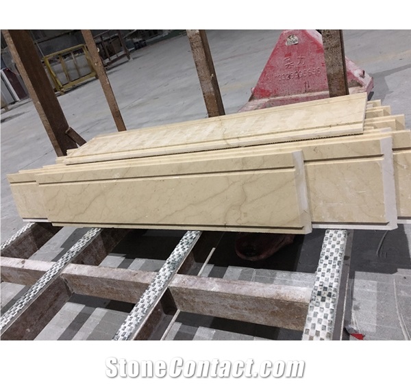Cream Marfil Marble Tile for Cladding