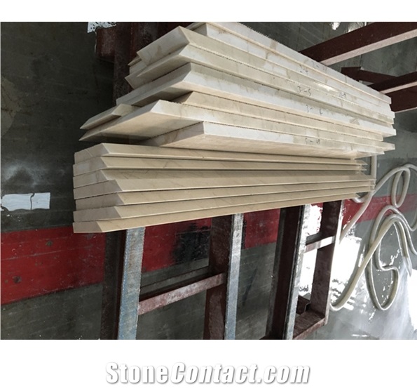 Cream Marfil Marble Tile for Cladding