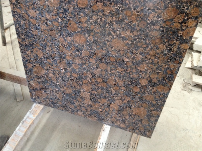 Baltic Brown Granite Tiles for Countertops