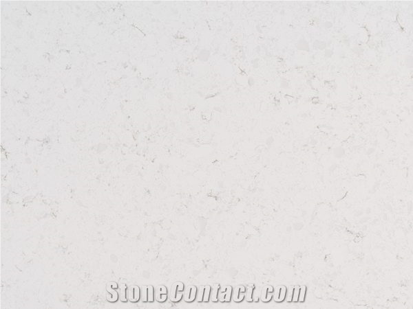 White Quartz Slabs, Artificial Stone
