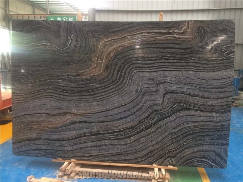 Wood Marble Black Wood