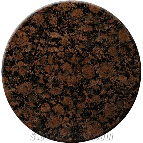 Baltic Brown Granite Table Top,Round Stone Table