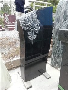 Black Granite Tombstone & Monument