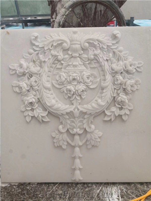 Carved Marble Cnc 3d Wall Building Tiles