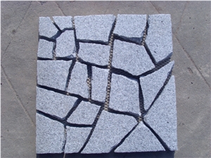 Flamed Stone Cubes Paving Granite for Patio