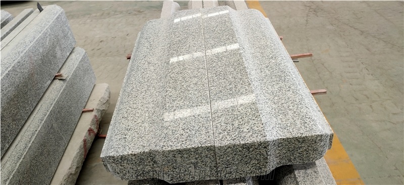 G603 Granite Customized Israel Type Gravestone