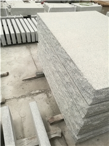 Outdoor Building Stone Stair G603 Granite Flamed