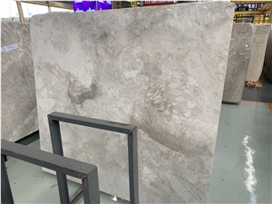 Platinum Grey Marble Tiles Flooring Application