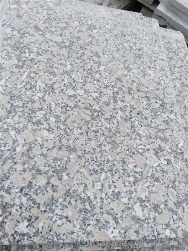 Polished China Bianco Sardo Granite Tiles