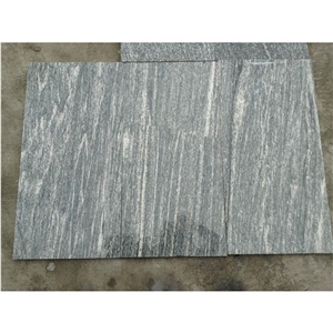 Polished Grey Landscape Granite Tiles