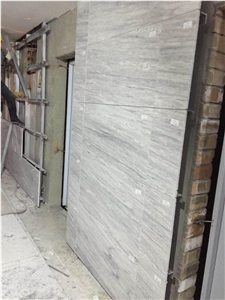 Polished India Thunder White Granite for Wall