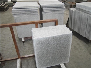 Polished Laizhou White Granite Tiles