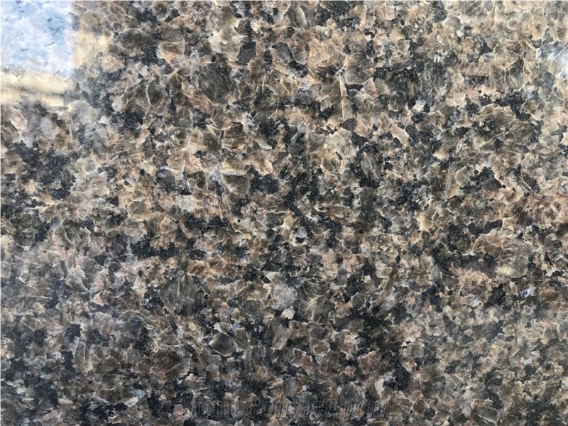 Polished Najran Brown Granite Slabs