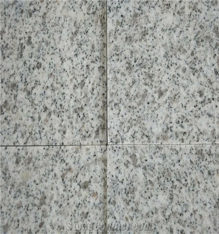 Polished Shandong Sesame White Granite Tiles