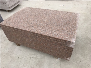Polished Shidao Red Granite for Staircase