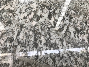 Polished Silver Mountain Snow Granite Slabs