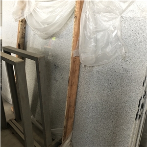 Polished Zhenzhu Bai Granite Slabs