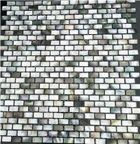 Premium Quality Deep Sea Black Pearl Shell Mosaic