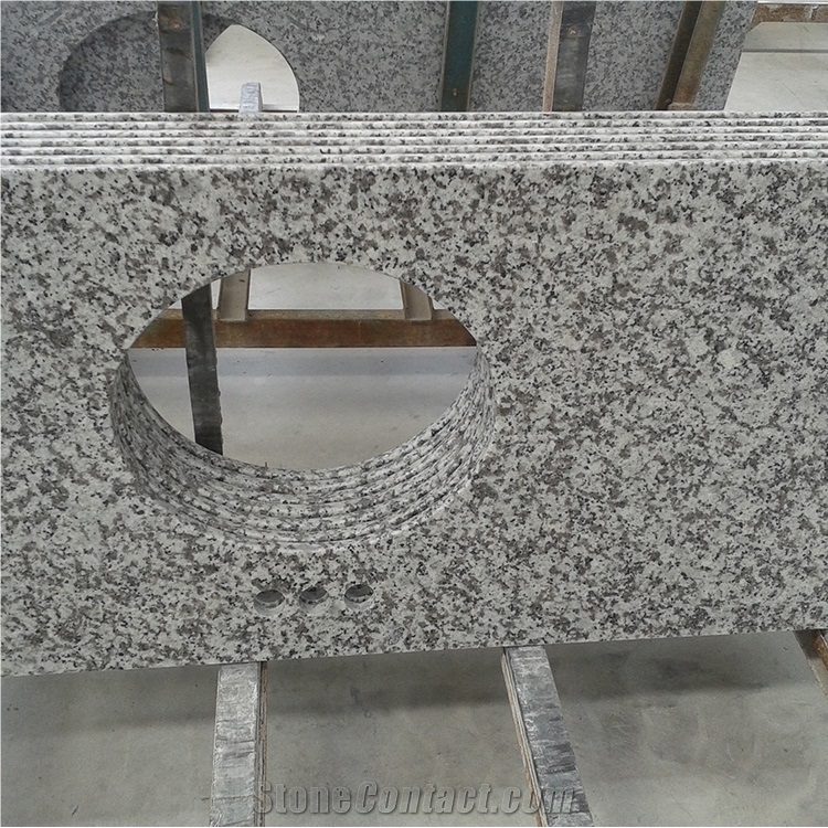 Usa Project G439 Flower White Granite Countertops