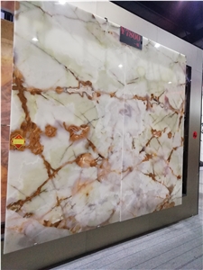 White Jade Onyx Stone Slabs,Tiles