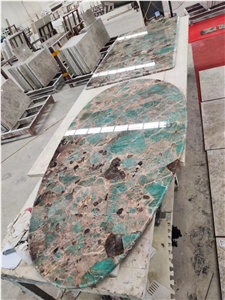Amazon Green Marble Table Top