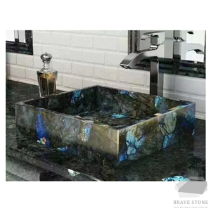 Blue Emerald Granite Kitchen Countertops