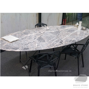 Bosco Margra Grey Marble Tables