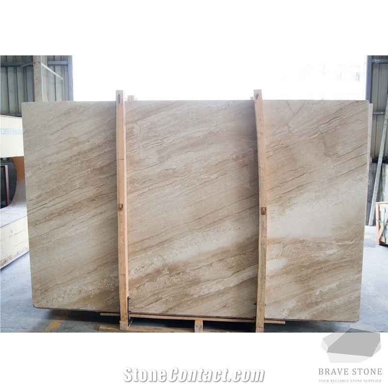 Daino Beige Marble Slabs and Tiles