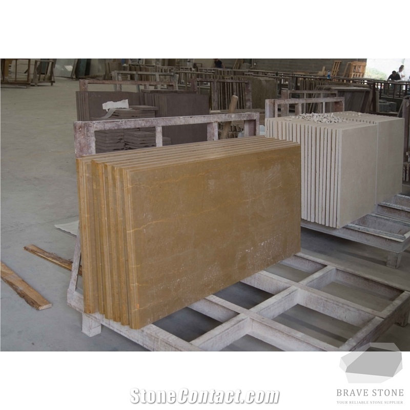 Golden Imperial Marble Tiles and Slabs