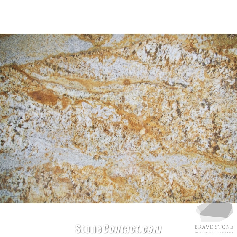 Imperial Gold Granite Slabs and Tiles