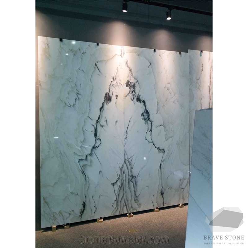 Mountain White Danby Marble Tiles and Slabs
