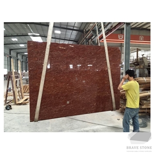 Rose Red Marble Tiles and Slabs