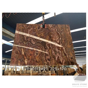 Tiger Onyx Slabs and Tiles