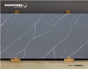 Quartz Countertop Vicostone Bq8730 Cemento