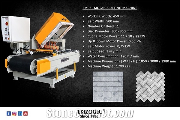 Em06 - Mosaic Cutting Machine