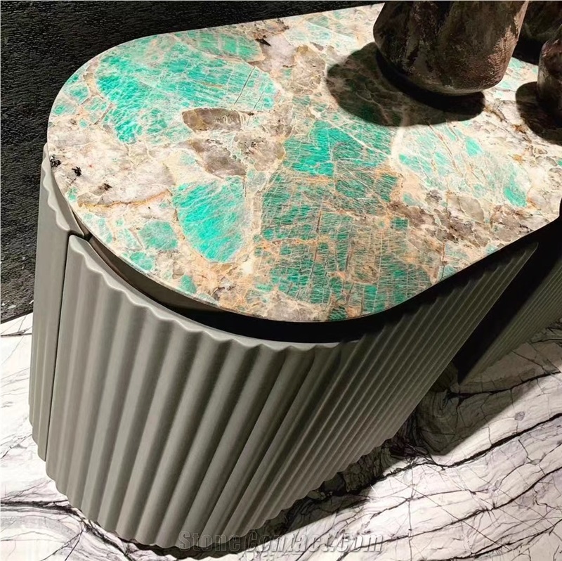Amazon Green Granite Slab