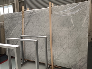 Carrara White Marble Slabs in Stock