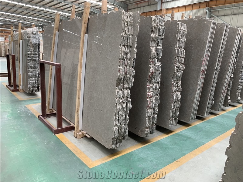 Portugal Grey Limestone 23mm Slab in Stock