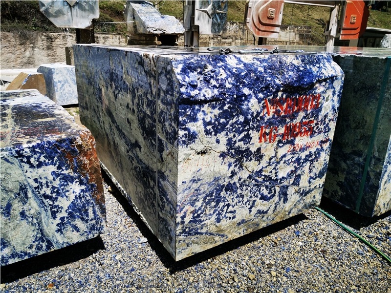 Inka Blue Sodalite Blocks